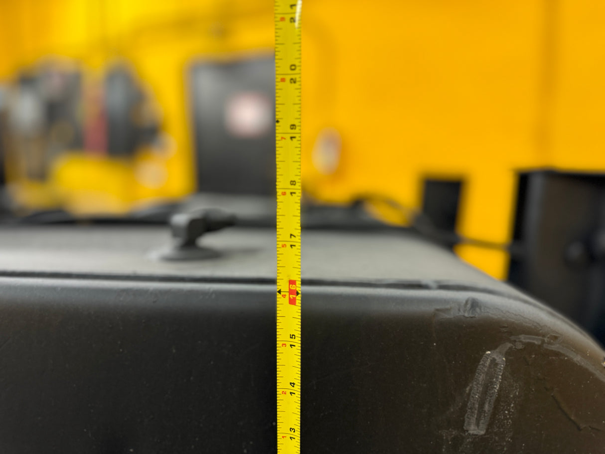 International 4700 Snyder 50 Gallon Steel Fuel Tank, Driver's / Left Side