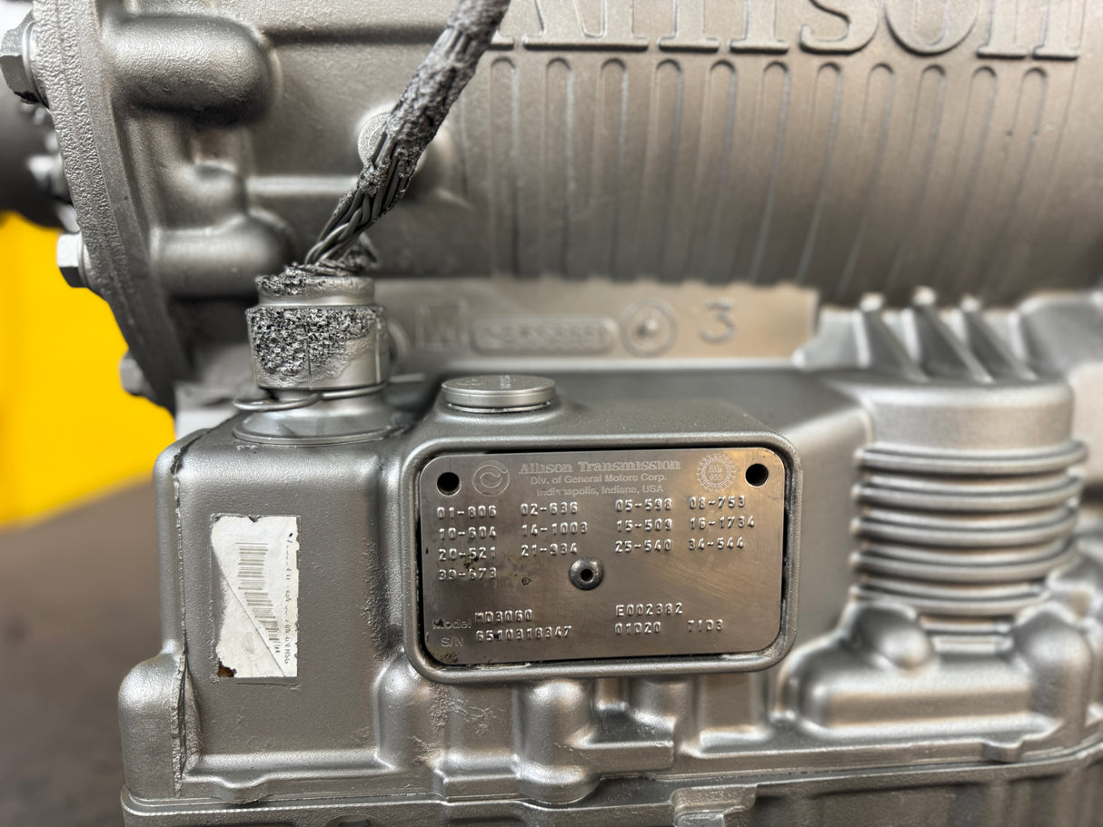 MD3060P Allison MD3060 P Transmission For Sale w/ PTO Prov