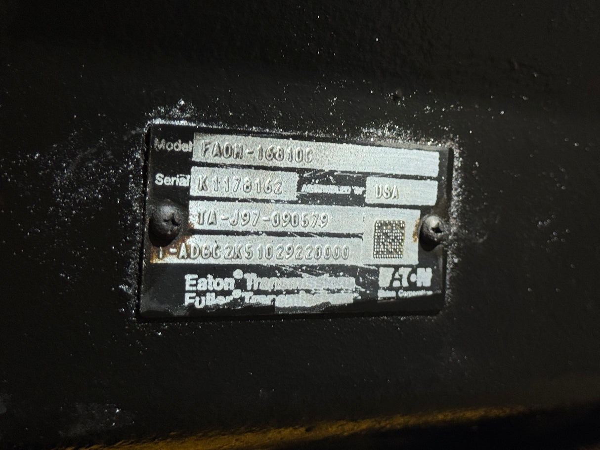 Eaton Fuller FAOM-16810C For Sale, 10 Speed w/ Overdrive