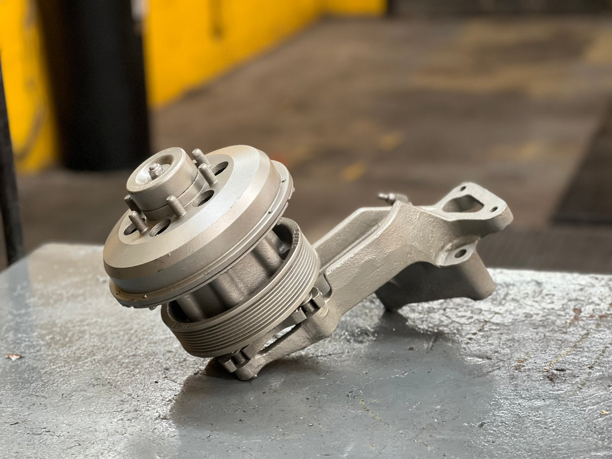 Cummins Fan Clutch Part # 1090-09600-01, Pulley Part # 42276, Mounting Base Part # 601239