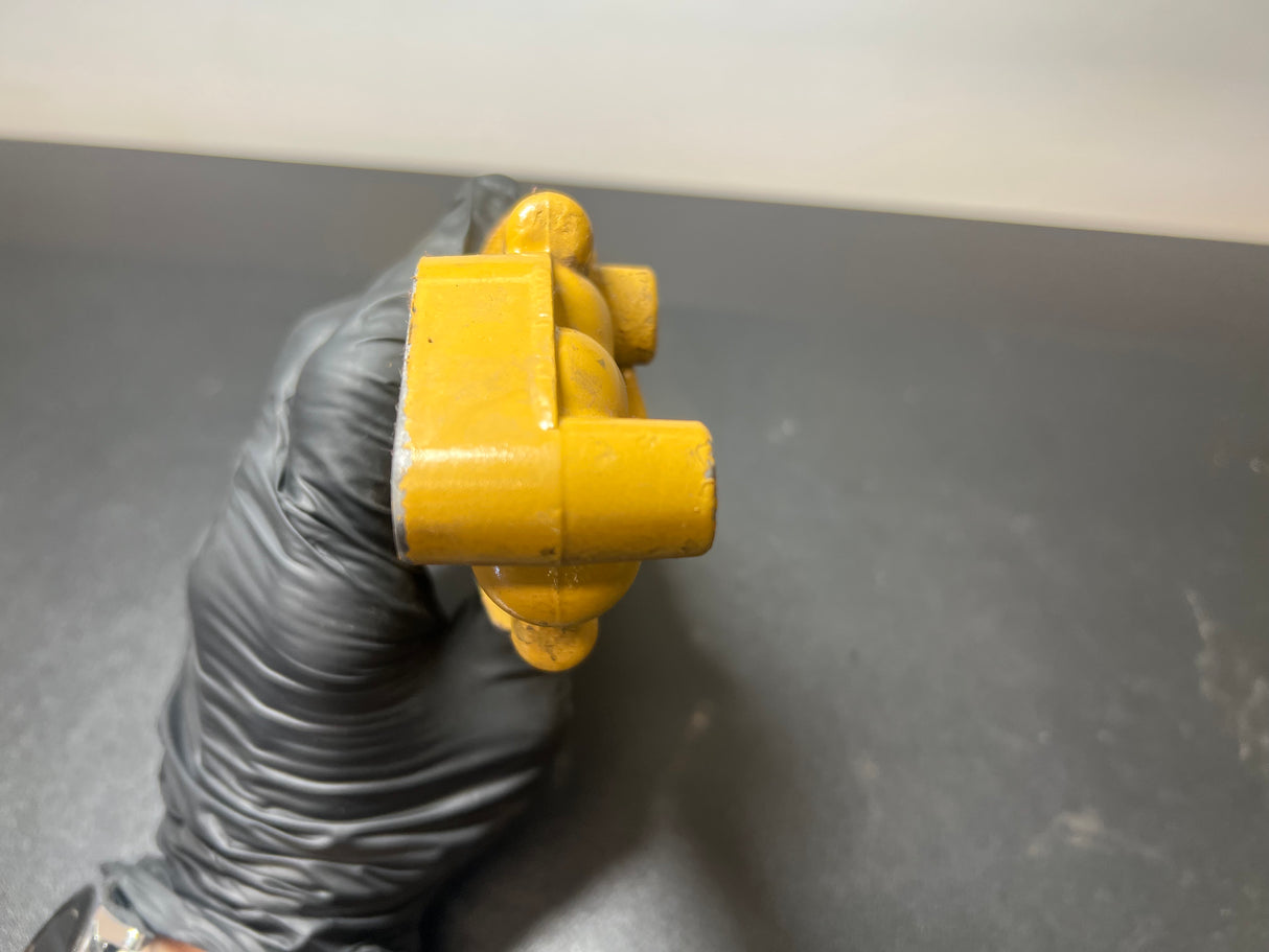 OEM Caterpillar C7 Fuel Filter Base Adaptor Part # 145-9967