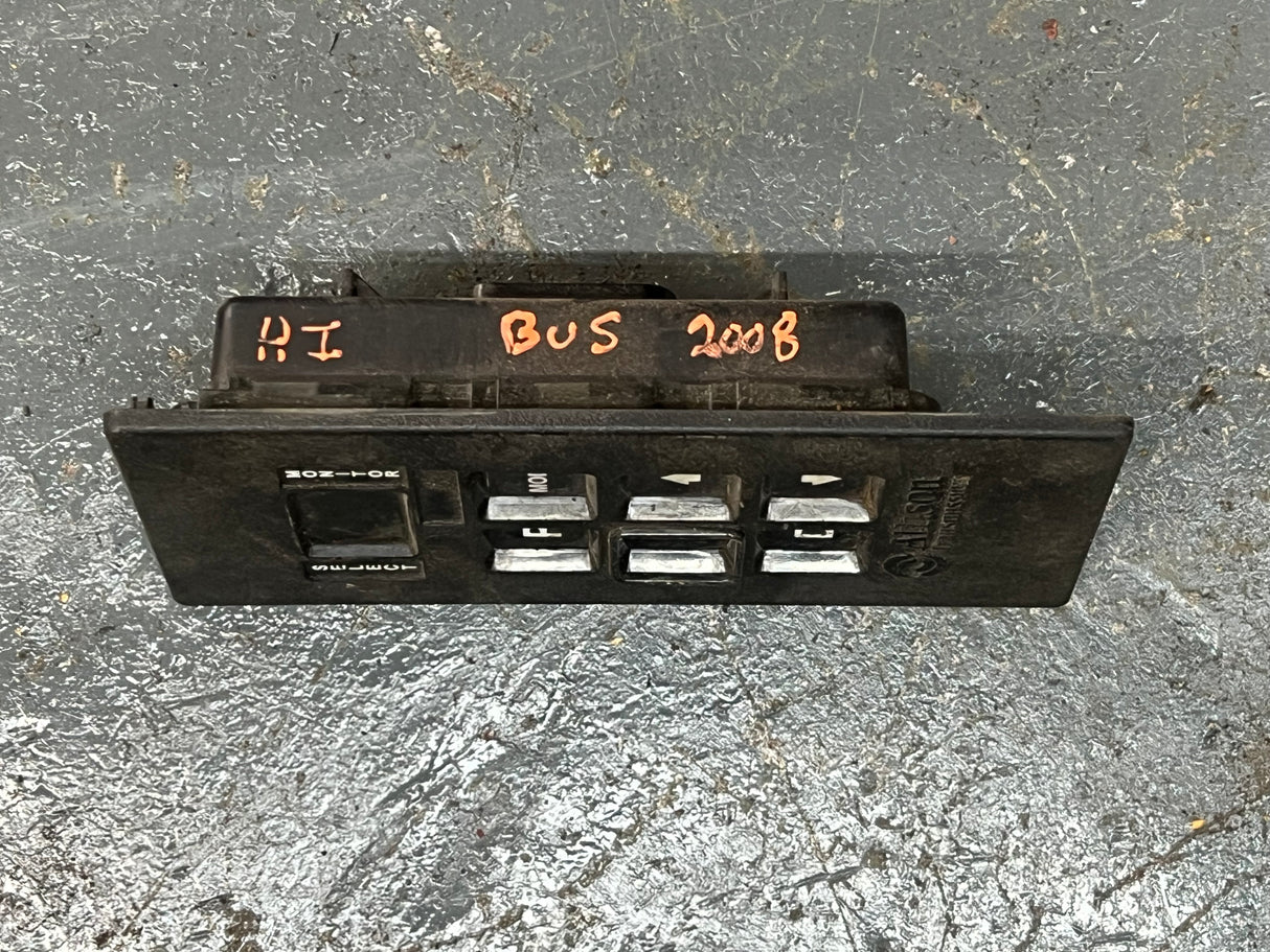 2008 Allison Transmission Push Button Electric Shifter Pad 29544831