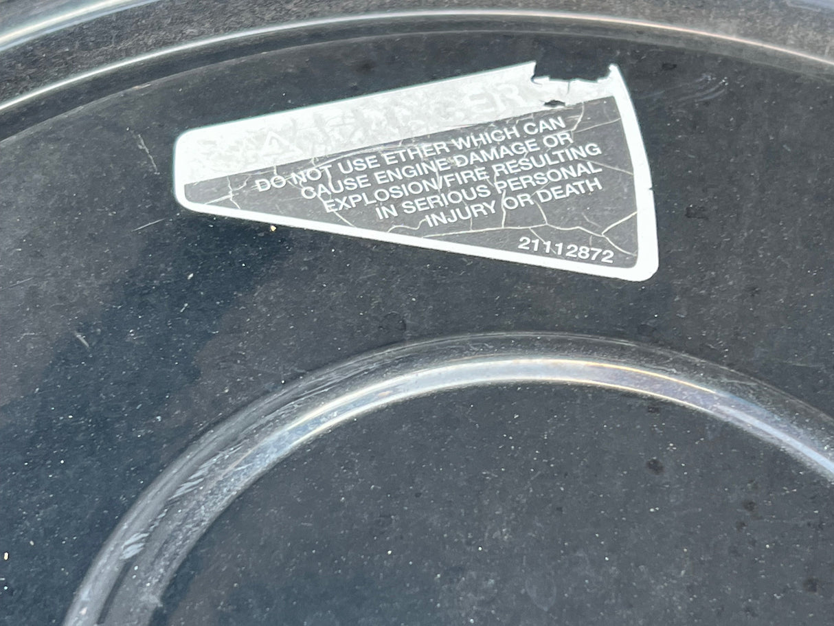 2016 Mack MRU613 Air Cleaner Part # 21112872