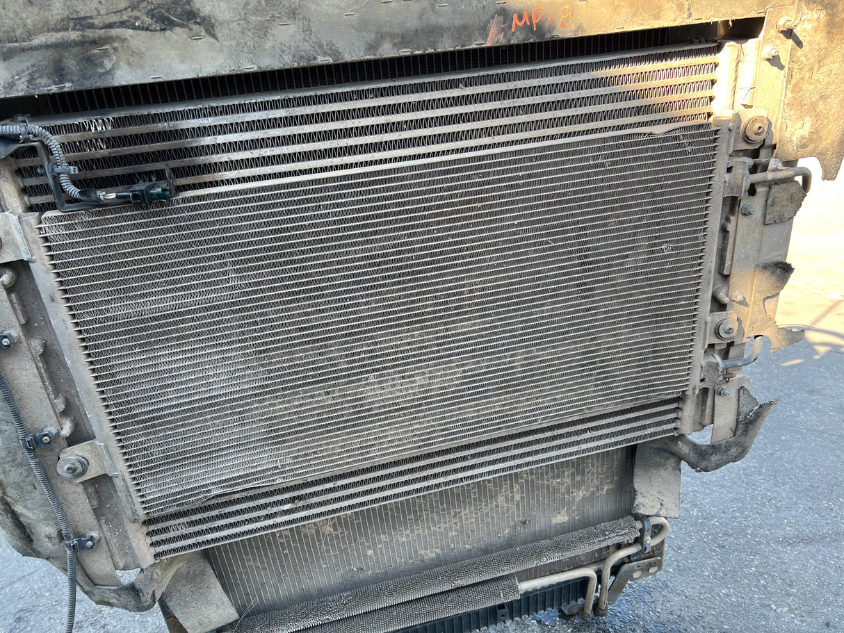 2016 Mack MRU613 Charge Air Cooler 21593033 w/ Overflow Bottle & Radiator