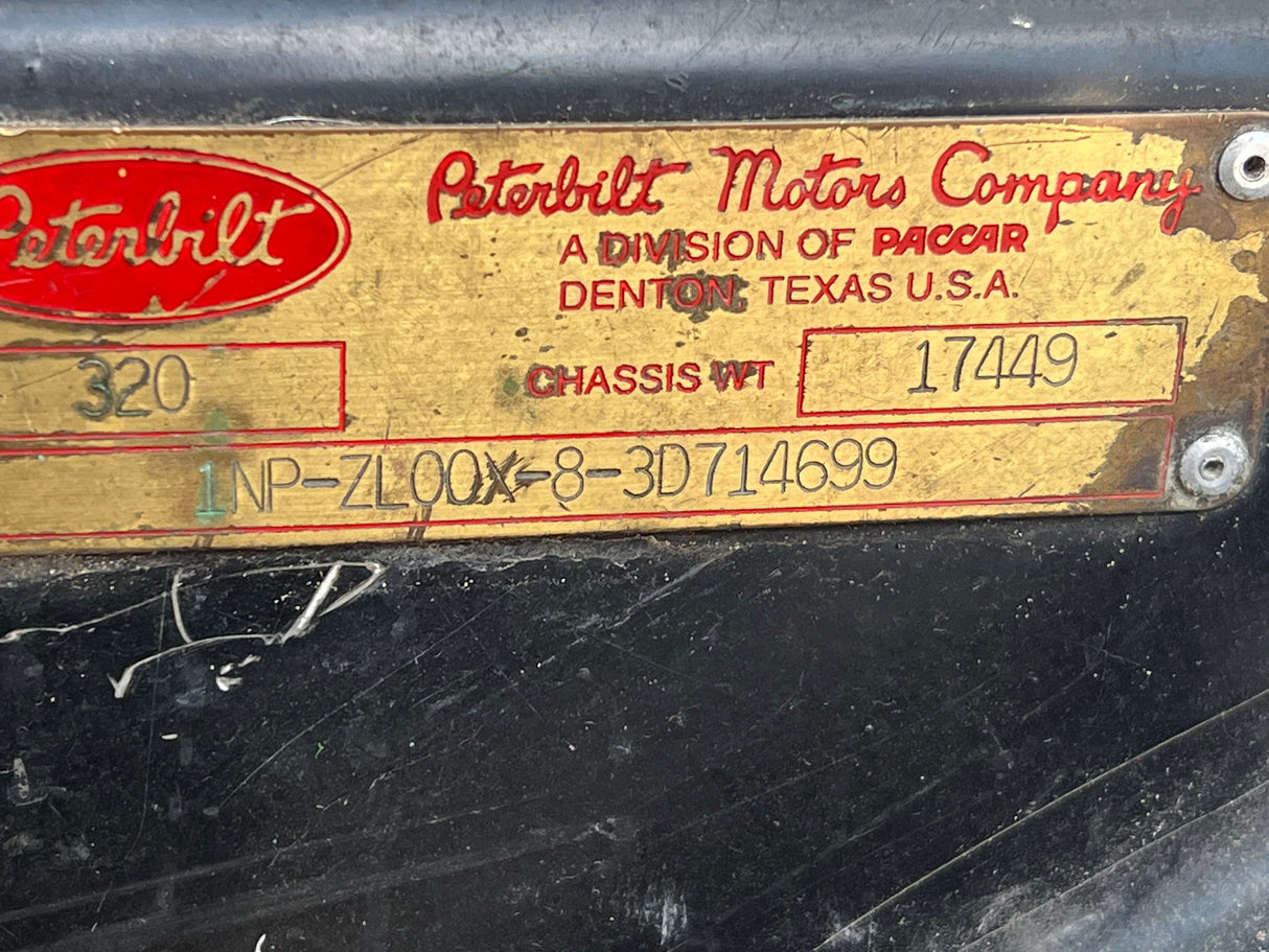 2003 Peterbilt 320 Low Entry Cab Over