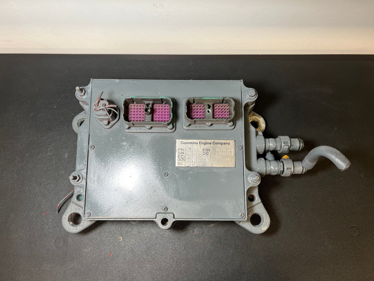Cummins ISC / ISL Engine Control Module (ECM) Part # 4921776, CM850 w/ Cooling Plate & Fuel Transfer Pump