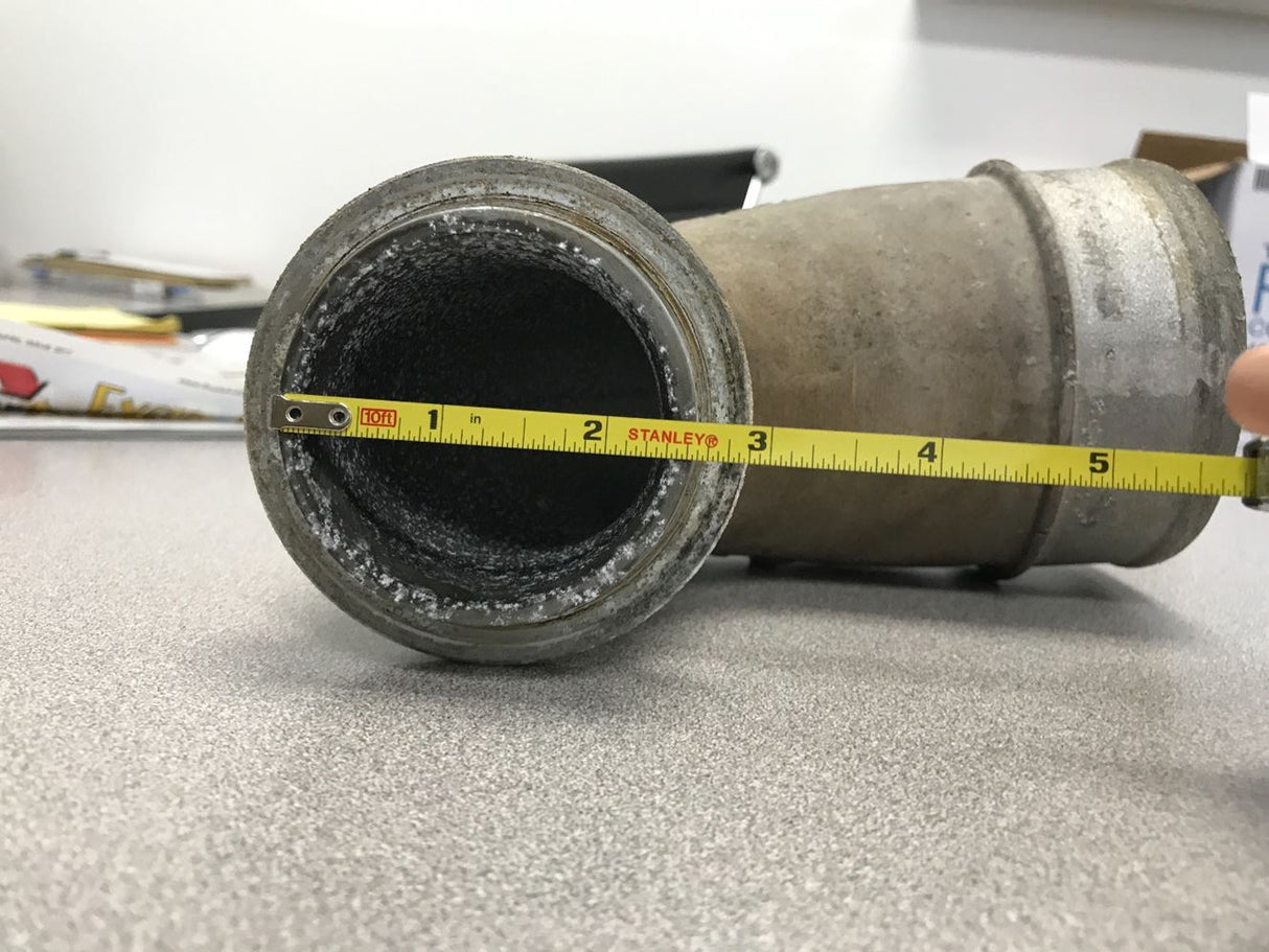 MERCEDES BENZ 460 098 01 07 TURBO CHARGE AIR TRANSFER ELBOW TUBE