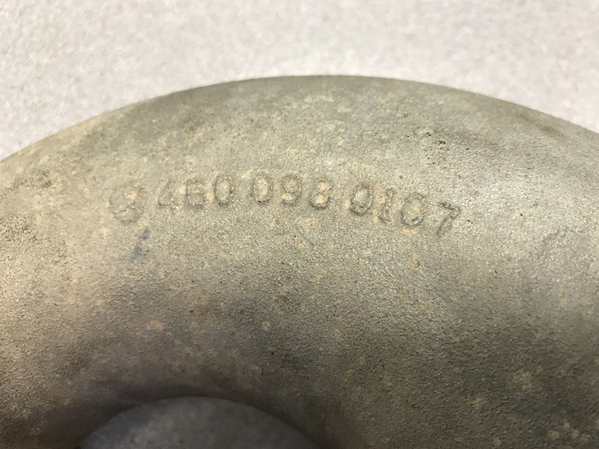 MERCEDES BENZ 460 098 01 07 TURBO CHARGE AIR TRANSFER ELBOW TUBE