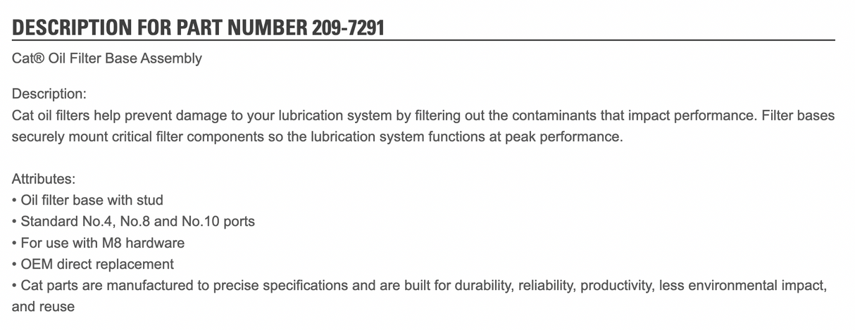 Caterpillar C9 Oil Cooler 237-4956 Dozer D6R Excavator 330 OEM For Sale
