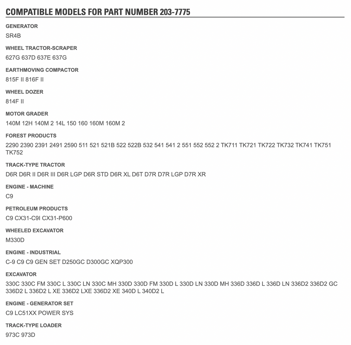 Caterpillar C9 Diesel Engine Exhaust Manifold For Sale Part # 203-7775