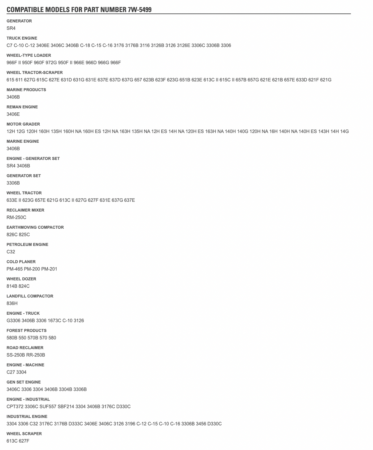 CAT Bendix TU-FLO 550 Air Compressor 107003