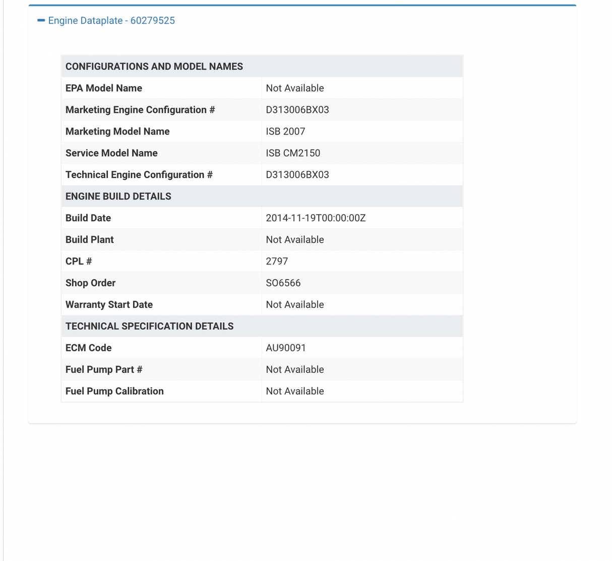 2007 Cummins ISB Engine Control Module (ECM) for 2007-2009 Part # 4943134, CM2150, EGR-Model