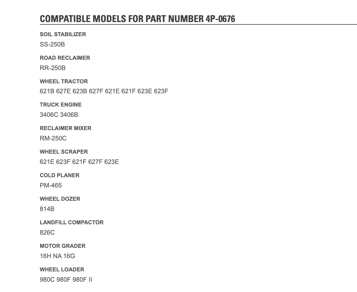 CAT Bendix TU-FLO 550 Air Compressor 107003