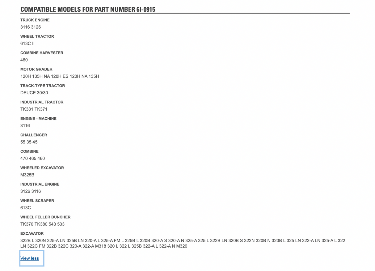 OEM Caterpillar 3116 / 3126 3-Part Exhaust Manifold w/ Turbocharger