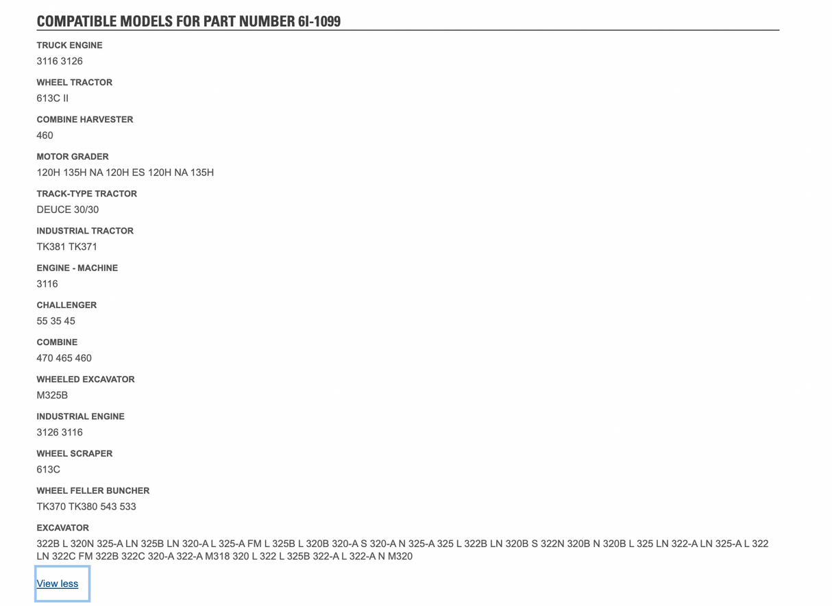 OEM Caterpillar 3116 / 3126 3-Part Exhaust Manifold w/ Turbocharger