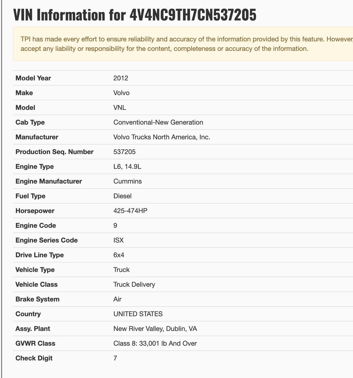 2011 Cummins ISX15 525 Engine Control Module (ECM) Part # 4993120, CM2250