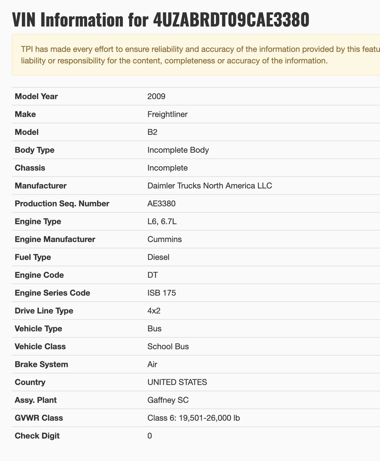 2008 Cummins ISB 220 Diesel Engine Control Module (ECM) 4943134, CM2150