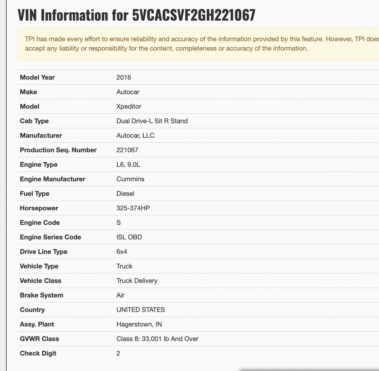 2015 Cummins ISL9 Engine Control Module (ECM) CM2350 Part # 5317106