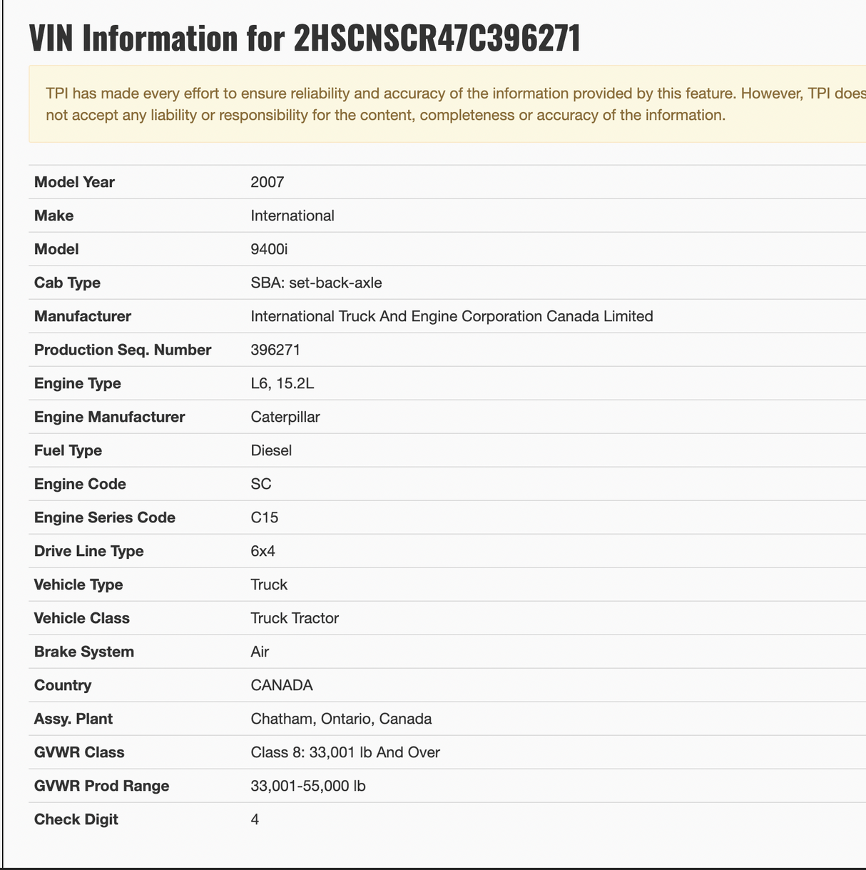 Caterpillar C15 ACERT 120-PIN Engine Control Module (ECM) 252-2881-01