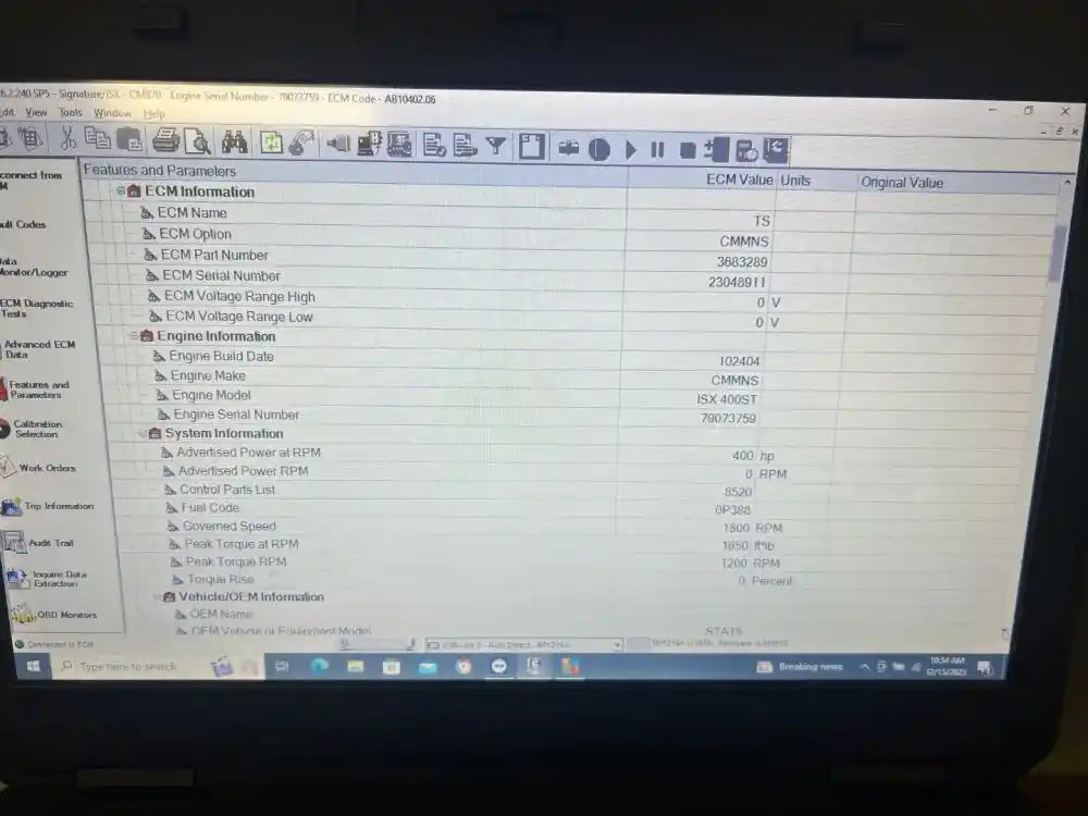 Cummins ISX ECM Part # 3683289 For Sale