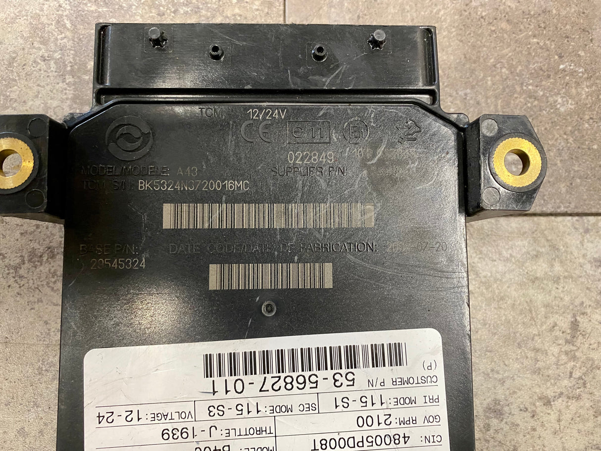 Allison B400 TCM Part# 29545324, Model A43 For Sale