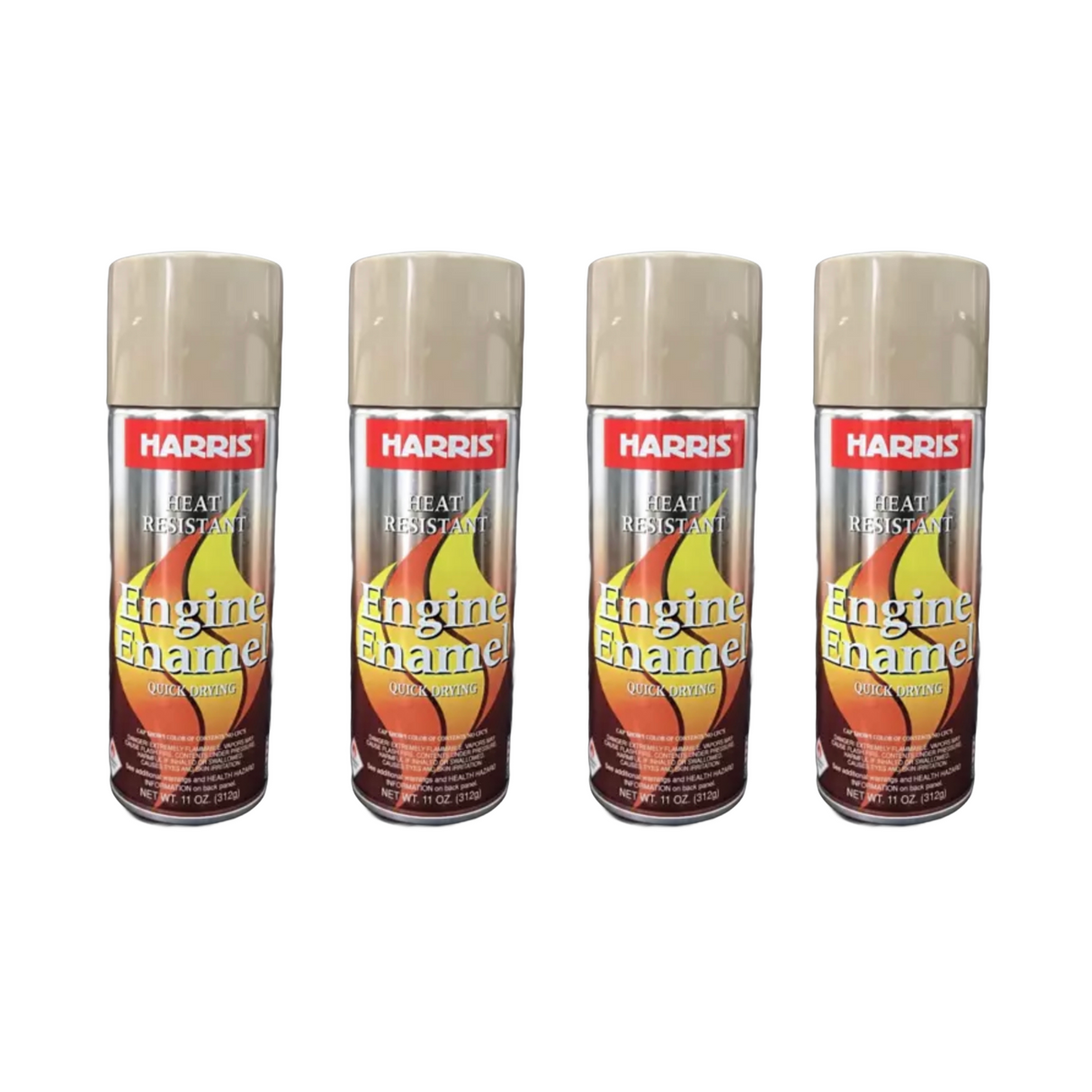 Cummins Beige Tan Engine Enamel Spray Paint (4 PACK)