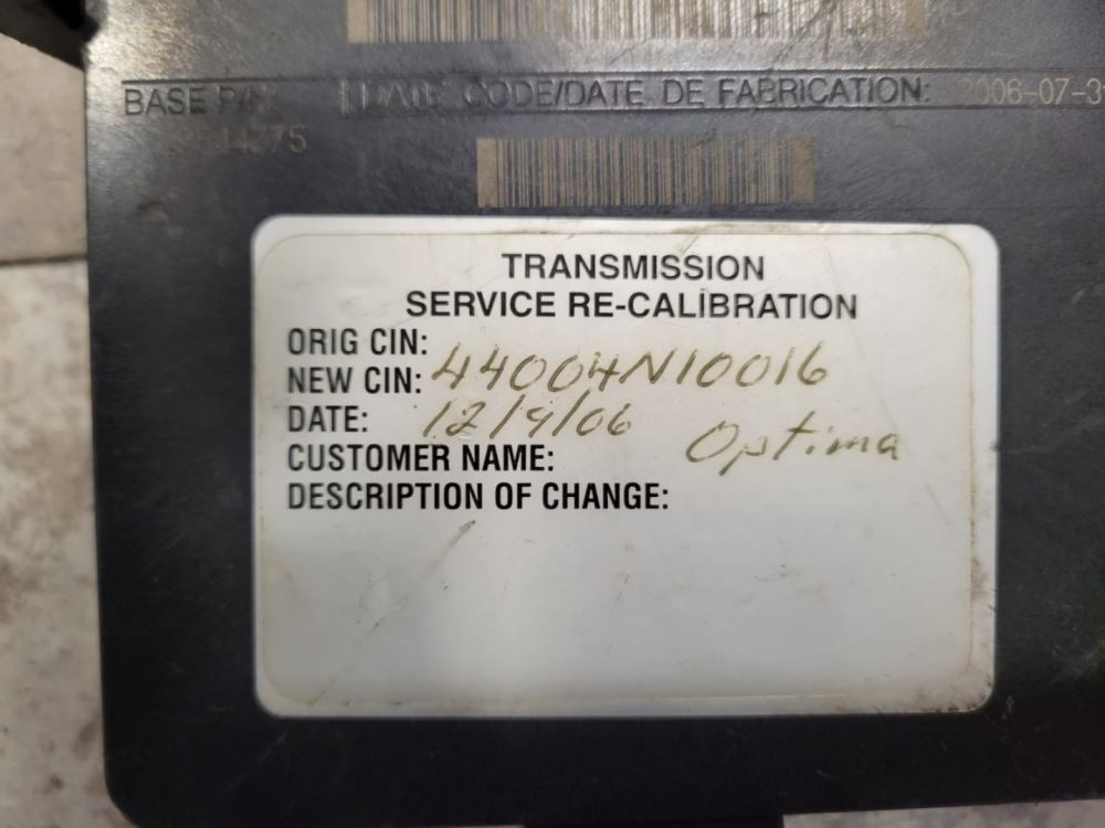 2006 AllisonTCM For Sale, Part# 29544775, Transmission Control Module