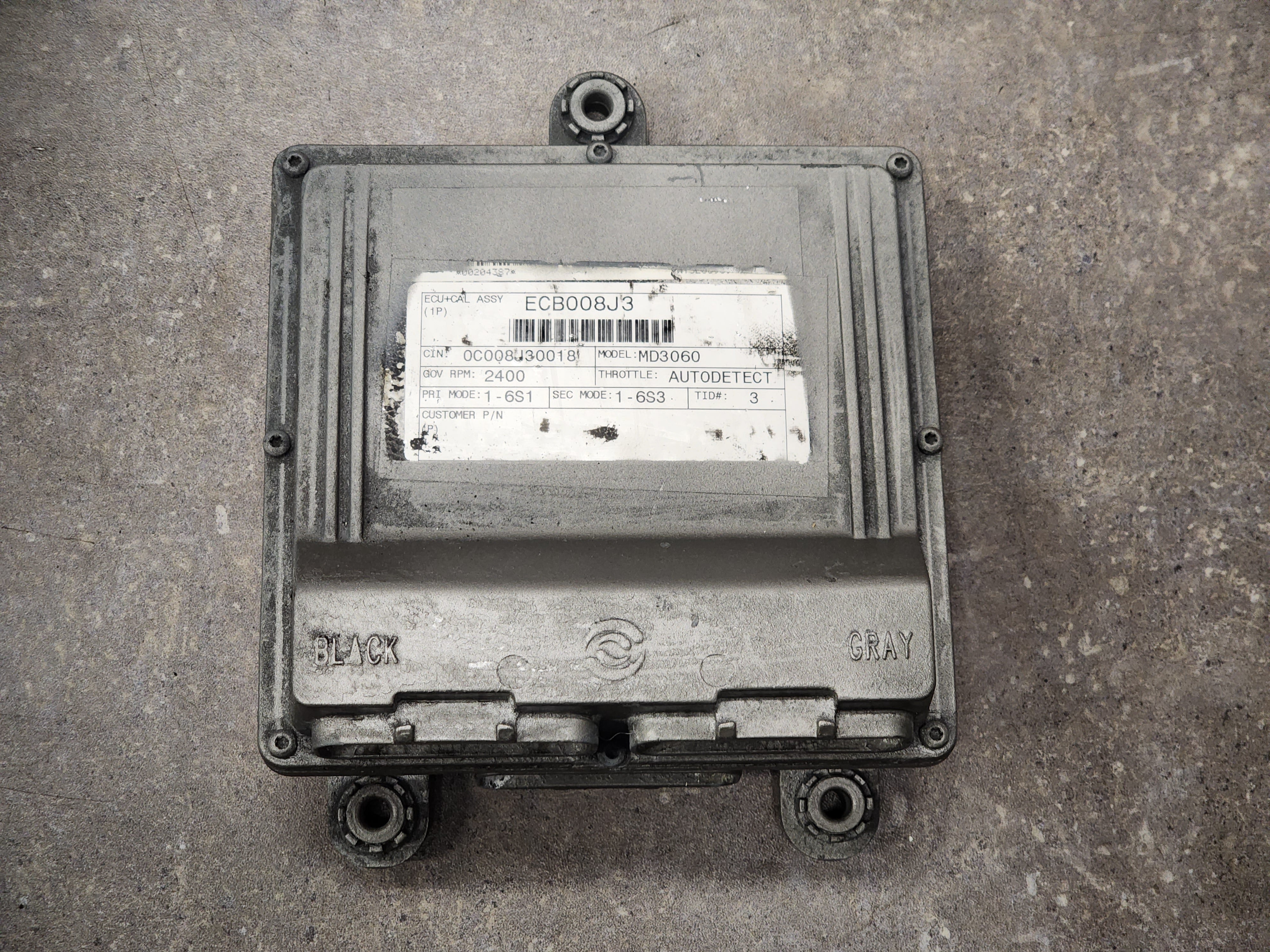 CQ3 3点 Allison MD3060 TCM ECU+CAL ASSY ECB008J3 – CA Truck Parts, Inc.