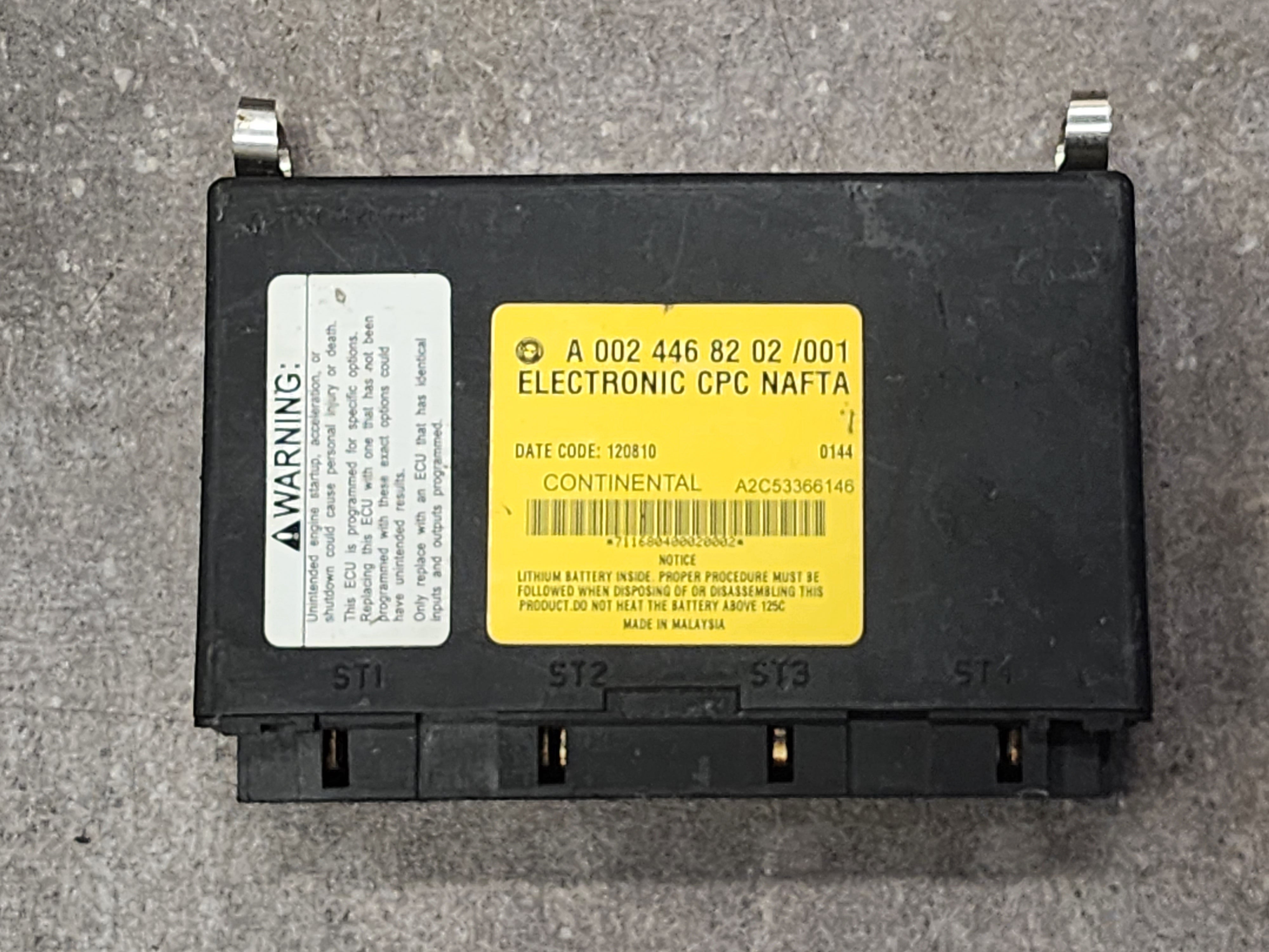 - order page - NA Freightliner Cascadia Body Control Module Part # A0024468202