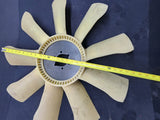 Caterpillar C12 Fan Blade For Sale, 28 INCHES, 9 BLADES, P/N 4735-43330-01