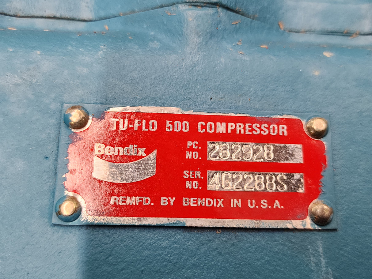 (NEW OENED BOX) Bendix Tu-Flo 500 Air Compressor 282928 For Sale