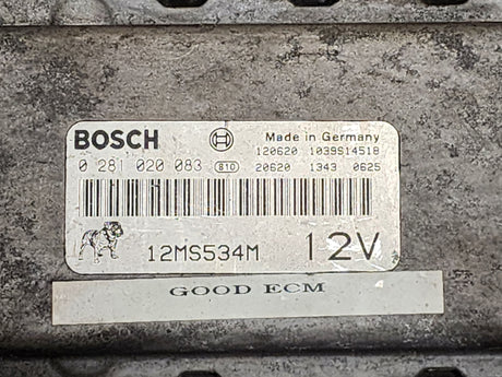 2005 Mack ECM Part # 12MS534M, 12V, Bosch Part # 0 281 020 083