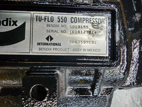 Bendix TU-FLO 550 International MaxxForce DT466 Air Compressor 5019155 For Sale