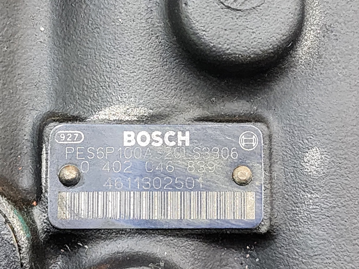 927 Bosch International DT466E PES6P100A320LS3306 Fuel Injection Pump For Sale