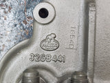 (GOOD USED) Mack E7 Diesel Engine Aluminum Oil Filter Base 32GB441 For Sale