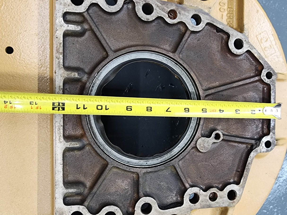 Caterpillar 3126 Flywheel Housing 100-6553-00- With Mounting Brackets For Sale
