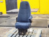 Bostrom T915 Freightliner Cascadia Blue Cloth Air Ride Seat with Mounting Plate For Sale