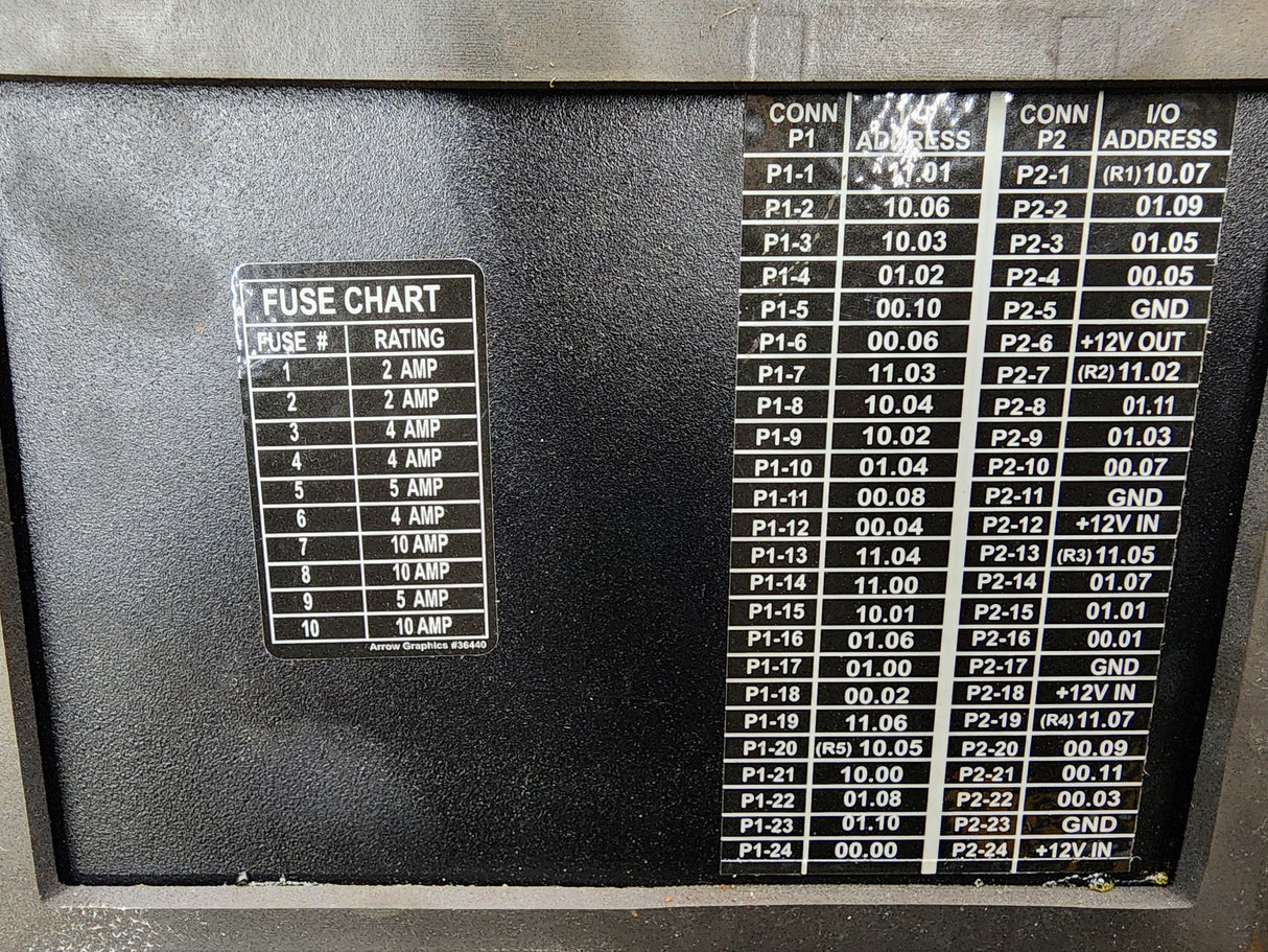 Truck Fuse Box Program # 109-0226