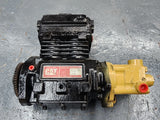 Bendix TU-FLO 550 Engine Compressor 0R9756 W/ Power Steering Pump Attached
