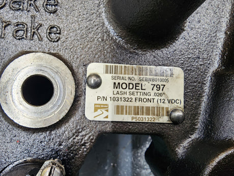 Detroit Series 60 Jake Brakes Model 797 Front For Sale