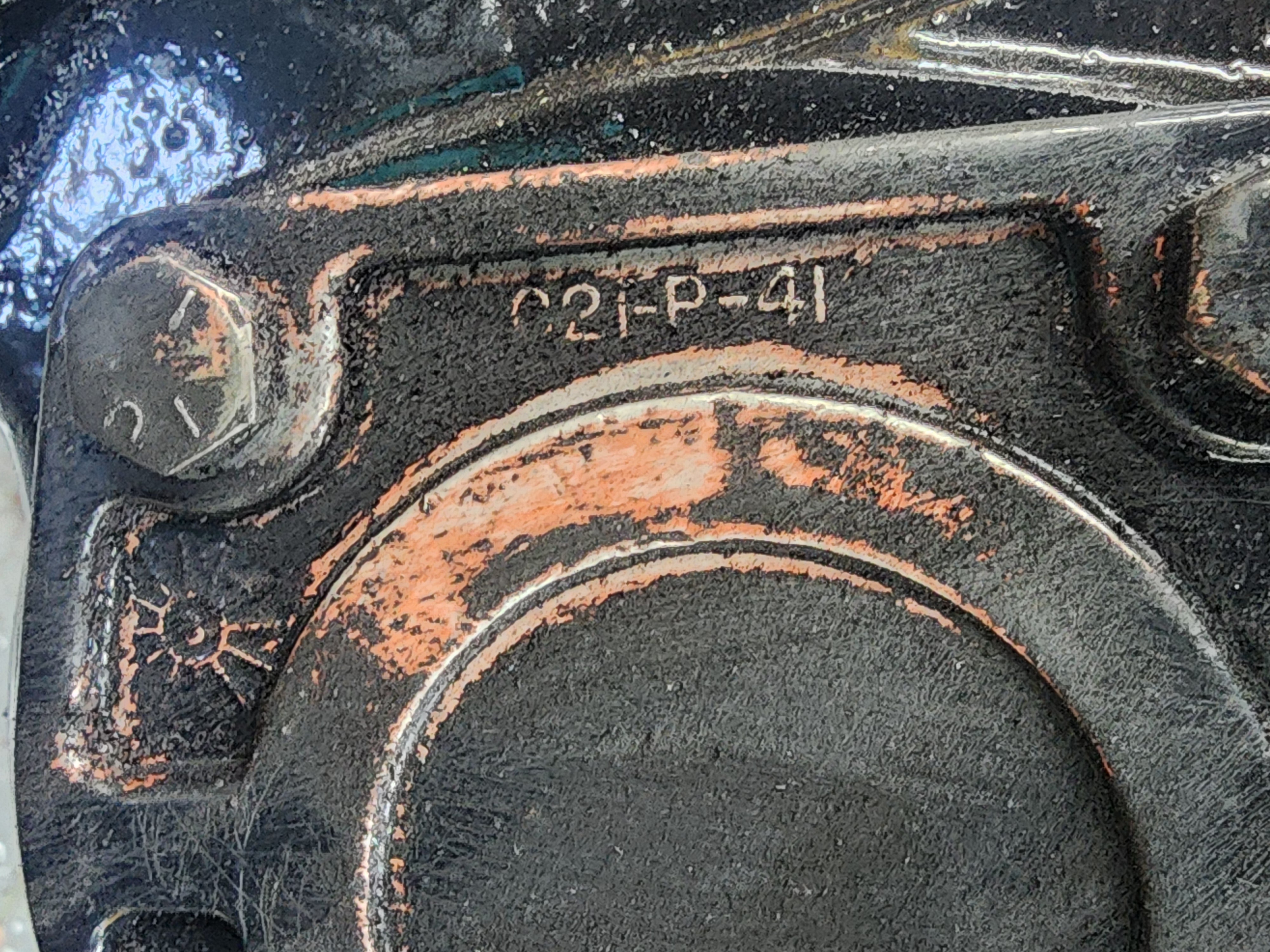 WEST. ② Chelsea PTO 446SETX-W3XK W/Vickers Hydraulic Pump 251263-V2- For