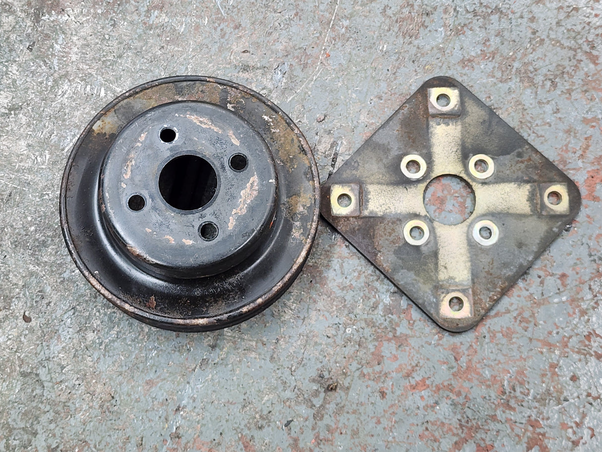 Isuzu NPR Pulley w/ Mounting Plate For Sale