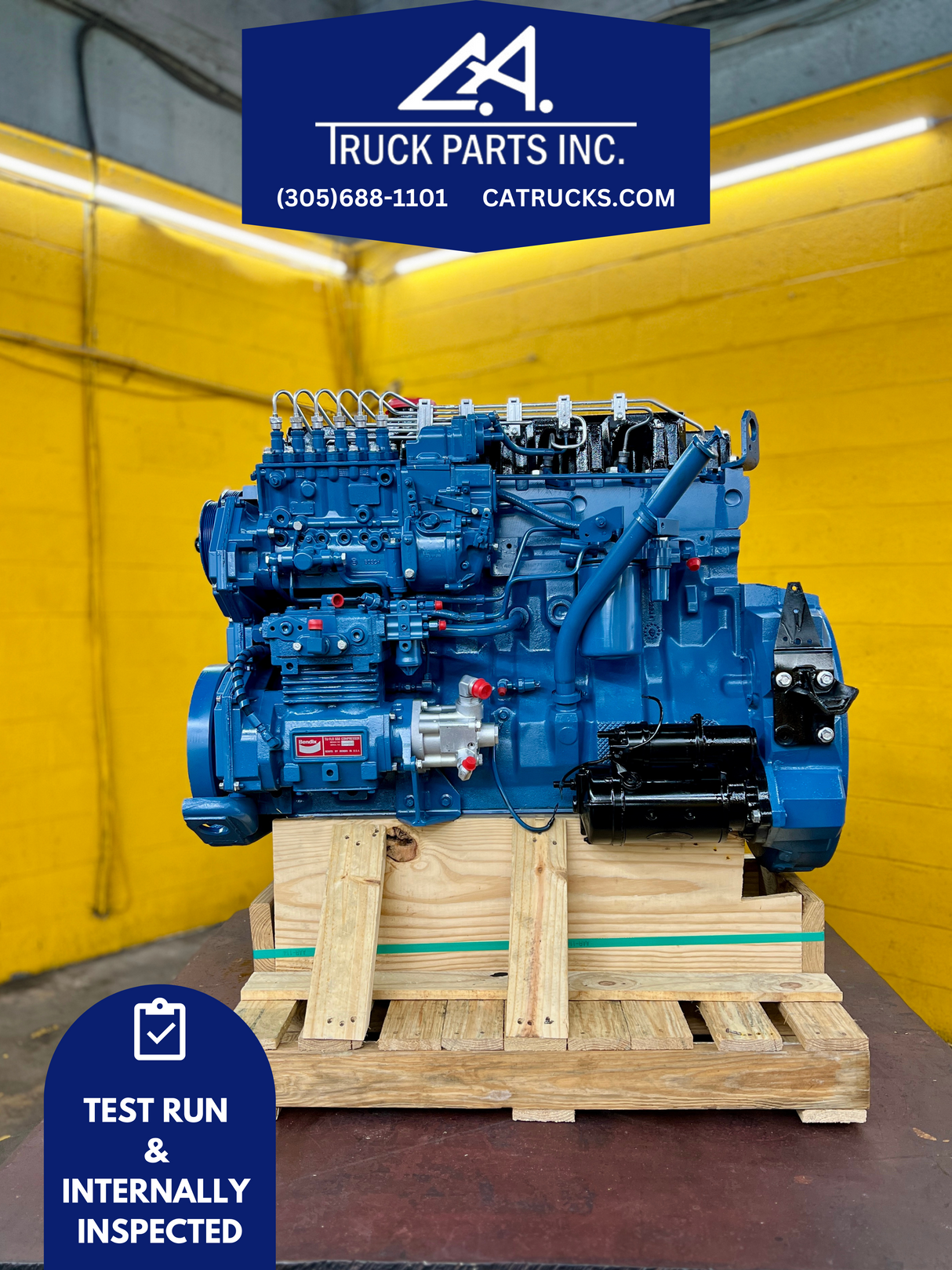 1994 International DT466 Diesel Engine For Sale, MECHANICAL