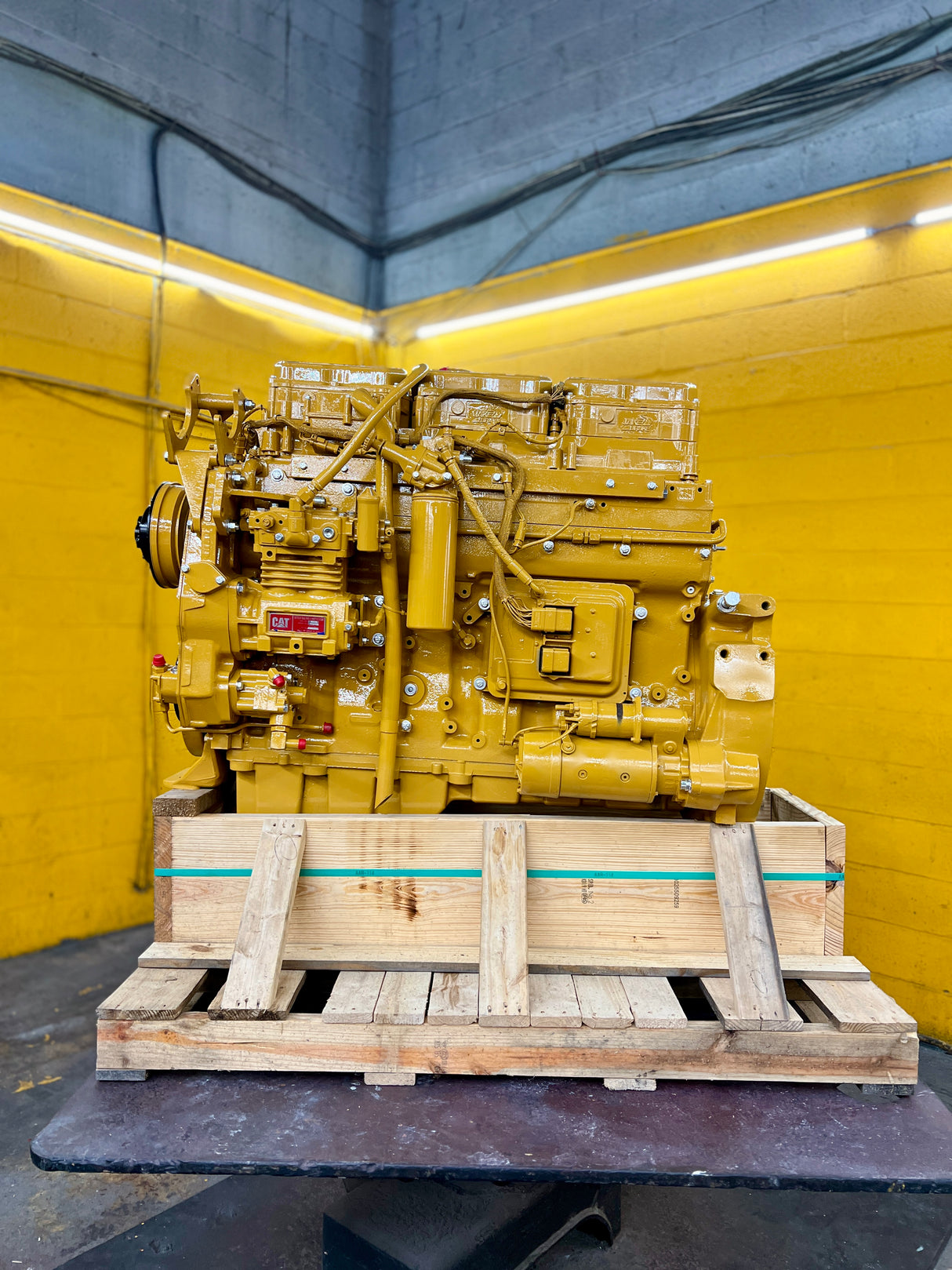 1996 Caterpillar C12 Diesel Engine For Sale with Jake Brakes, 430HP