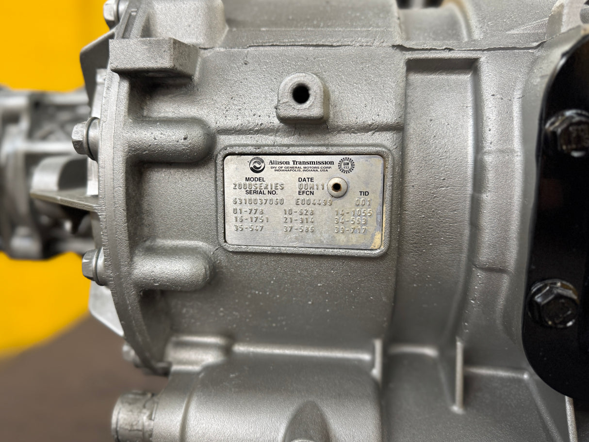 Allison 2000 Transmission For Sale