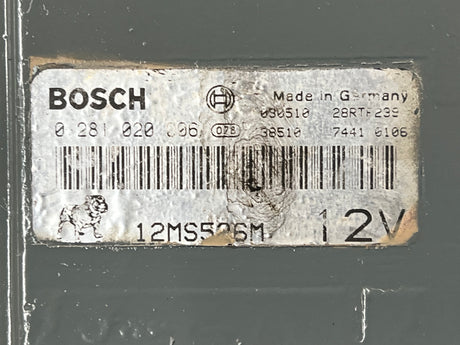 Mack AMI Engine Control Module (ECM) OEM Part # 12MS526M, Bosch Part # 0 281 020 006