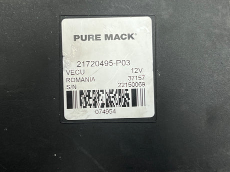 Pure Mack Vehicle Control Module (VECU) Part # 21720495-P03