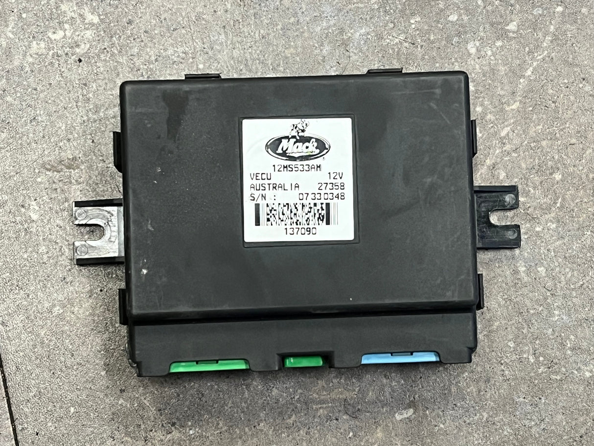 Mack Vehicle Control Module (VECU) Part # 12MS533AM