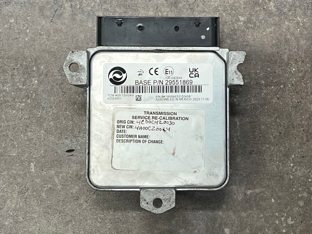 2023 Allison A59 Transmission Control Module (TCM) Part # 29551869