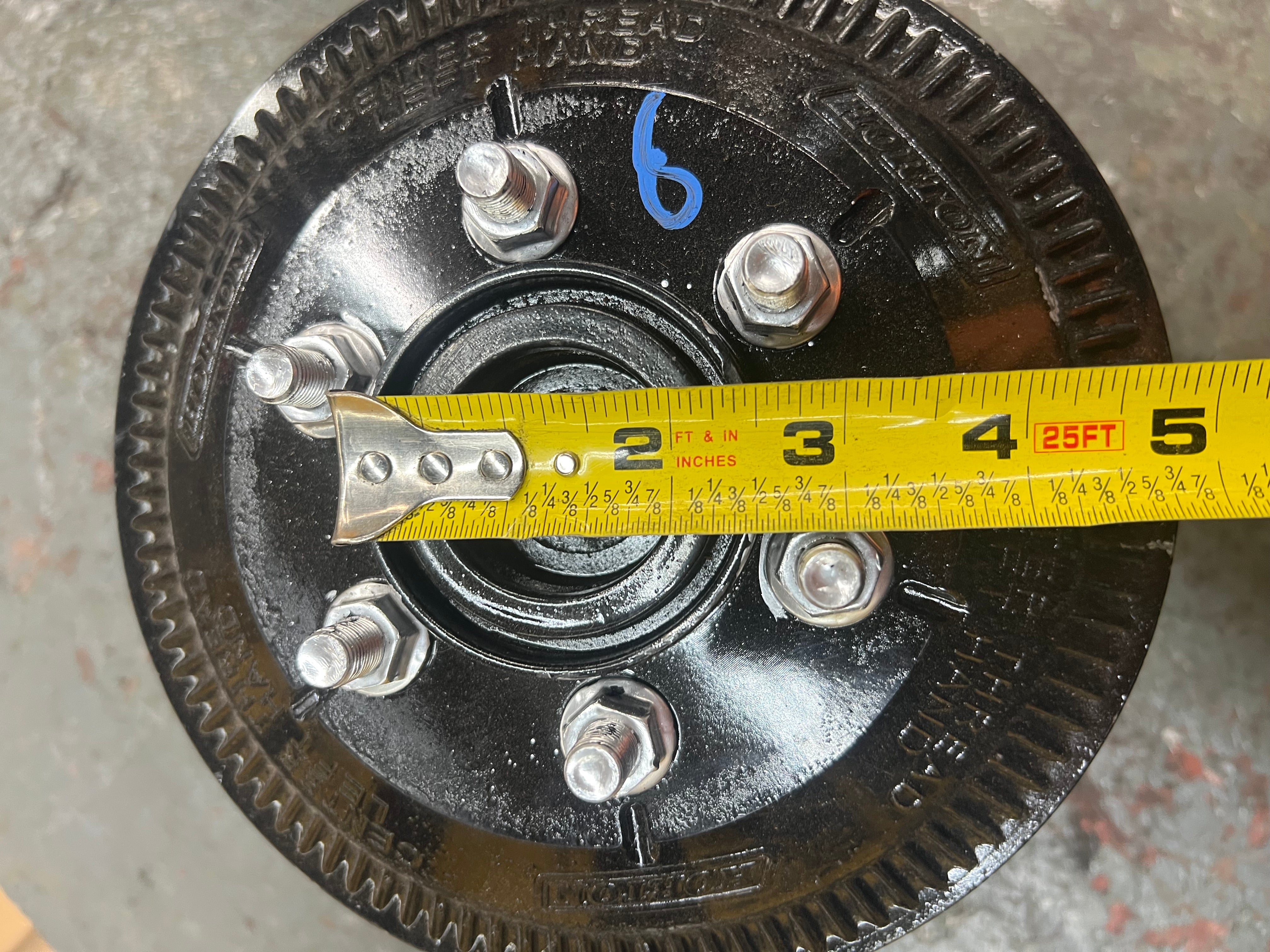 Cummins ISL9 Horton 2-Speed Fan Clutch Part # 98A8652, Mounting